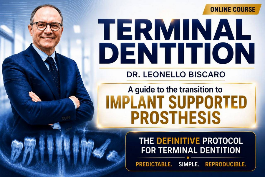 TERMINAL DENTITION: A guide to the transition to IMPLANT SUPPORTED PROSTHESIS (Italian with English Subtitle)